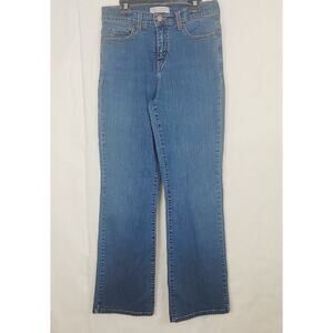 Levi's Perfectly Slimming 512 Bootcut blue jeans Size 8 Western Boho Retro Denim